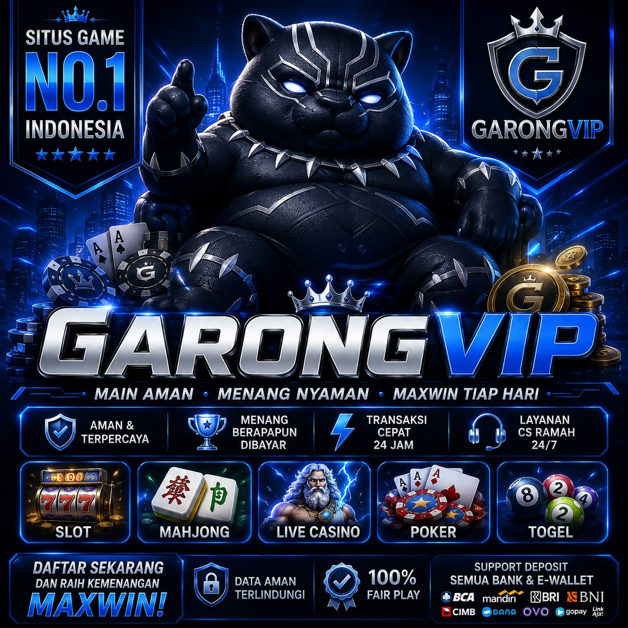 Galeri foto GARONGVIP ⚡️Viral! Platform Hiburan Online Akses Lancar Tanpa Hambatan. di Jakarta